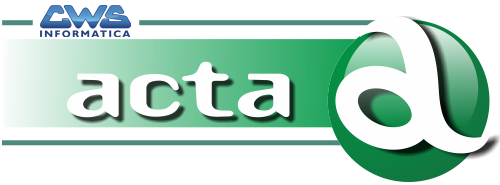 Acta - programma patrocinatori e CTU